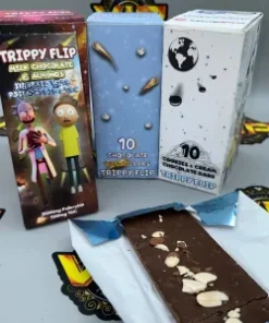 Trippy flip chocolate bar